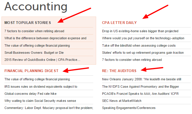 Alltop's List Of Articles & Sites Displayed For 'Accounting'