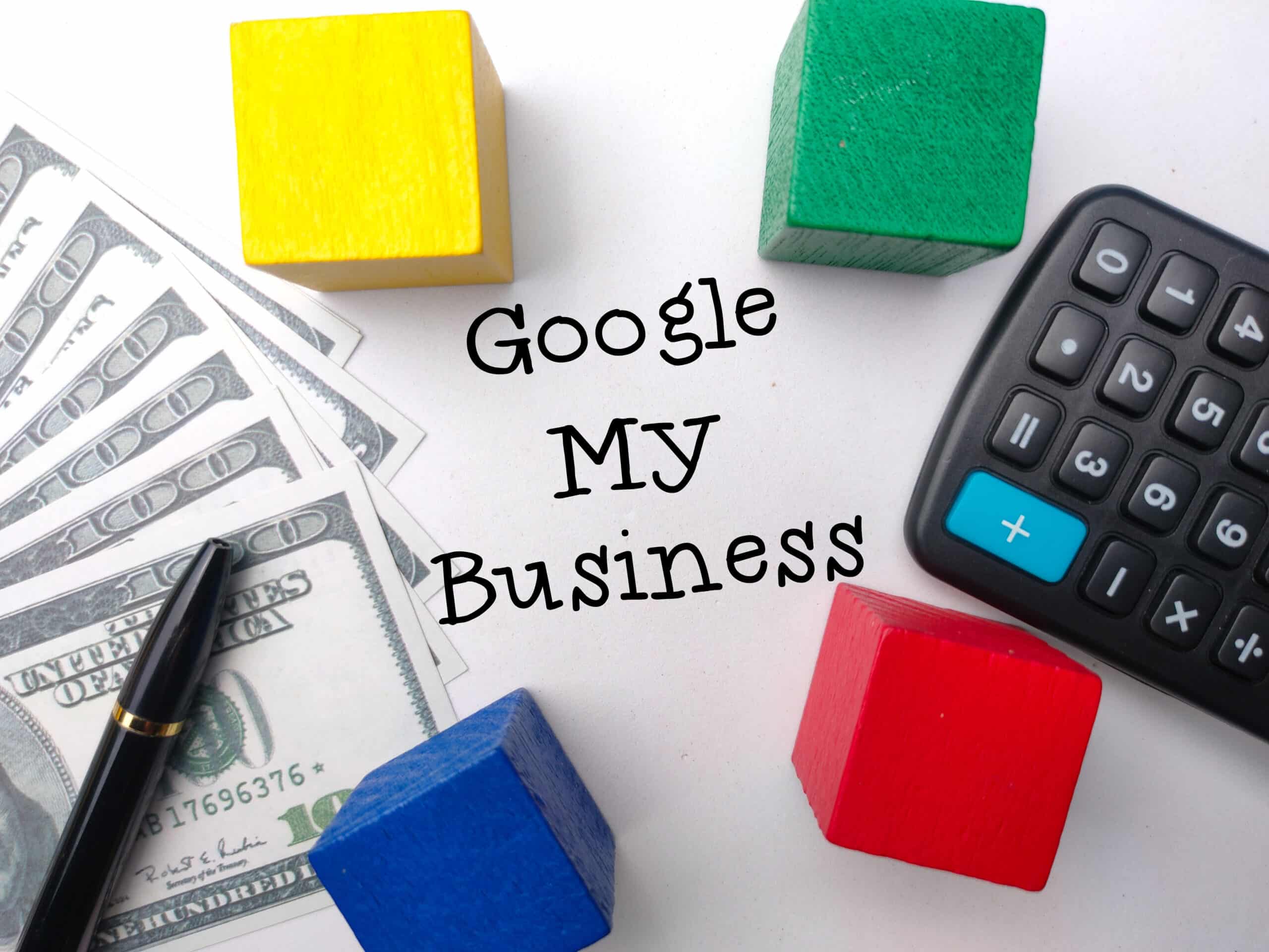 google my business with text