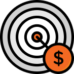 A globe icon represents website services.